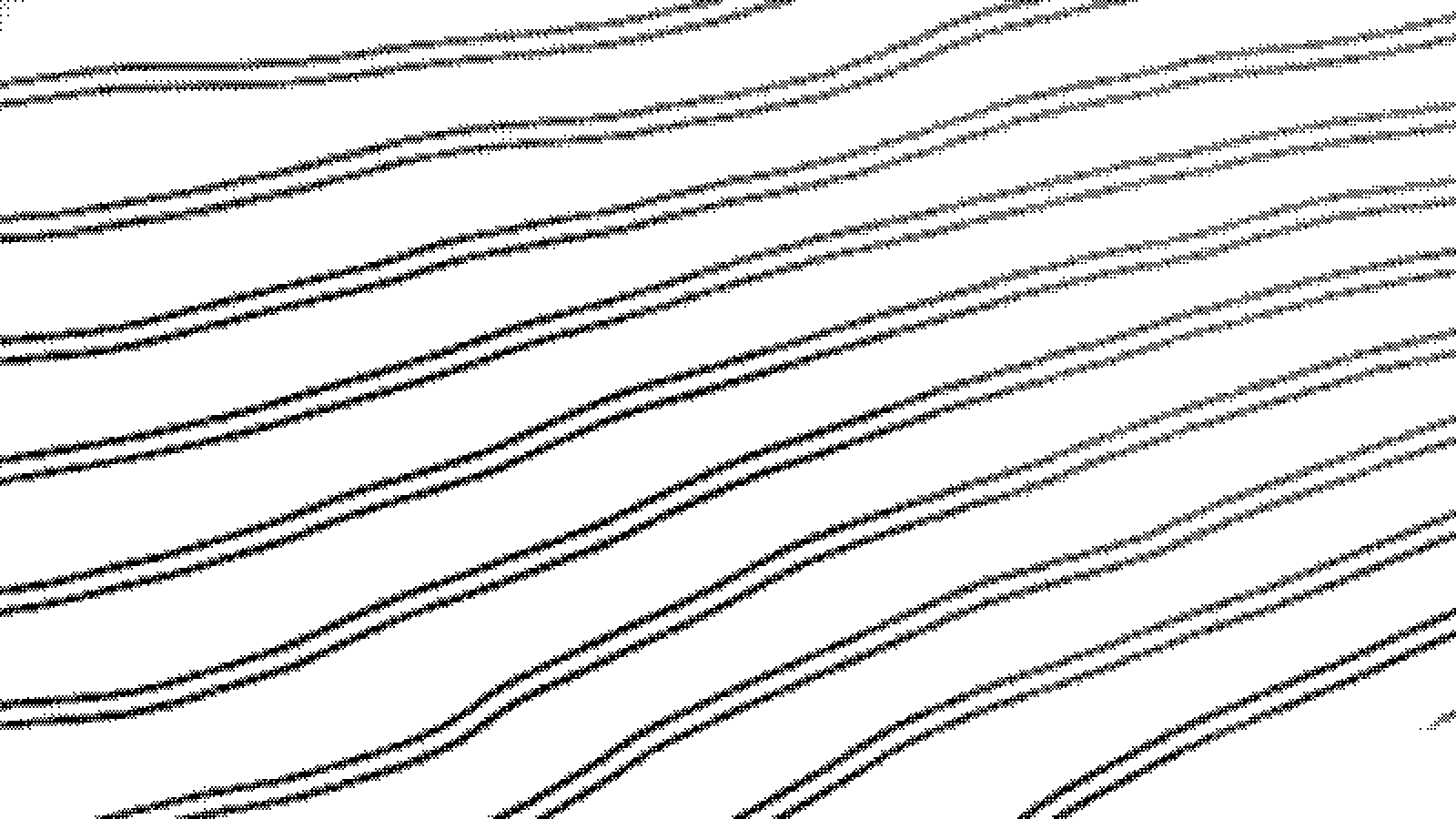 Doubled flow lines from the chroma flow direction, dithered