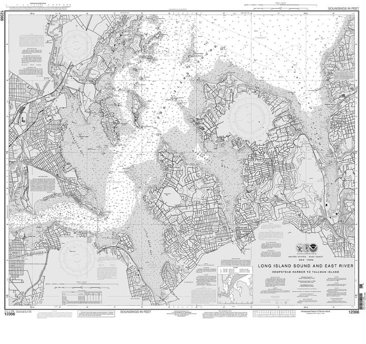 A NOAA chart