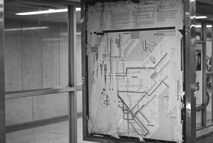 The 1972 Vignelli subway map